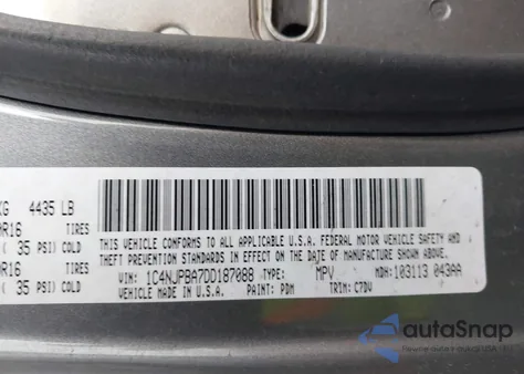 2013 Jeep Patriot Sport from USA, damaged, VIN 1C4NJPBA7DD187088